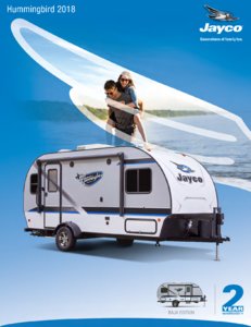 2018 Jayco Hummingbird Brochure page 1