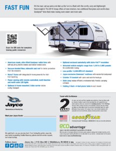 2018 Jayco Hummingbird Brochure page 4