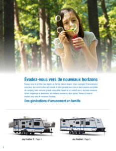 2018 Jayco Jay Feather French Brochure page 2
