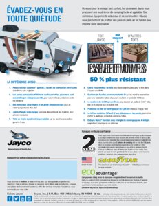 2018 Jayco Jay Feather French Brochure page 8