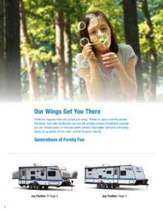 2018 Jayco Jay Feather Brochure page 2