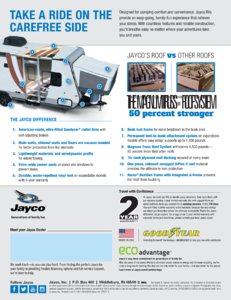 2018 Jayco Jay Feather Brochure page 8