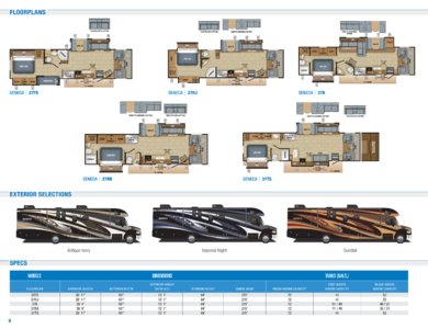 2018 Jayco Seneca Brochure page 6