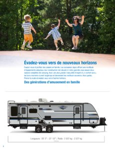 2018 Jayco White Hawk French Brochure page 2