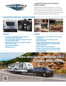 2018 Jayco White Hawk French Brochure page 3