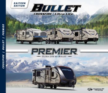 2018 Keystone RV Bullet Eastern Edition Brochure page 1