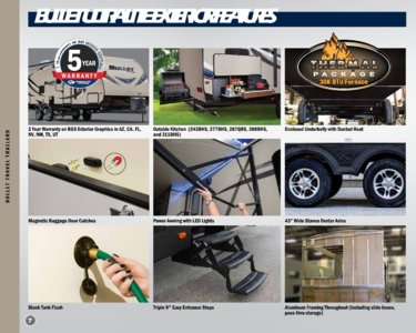 2018 Keystone RV Bullet Eastern Edition Brochure page 8