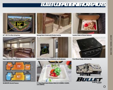 2018 Keystone RV Bullet Eastern Edition Brochure page 9