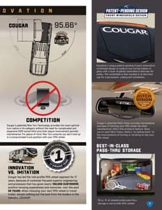 2018 Keystone RV Cougar Eastern Edition Brochure page 7