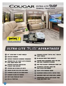 2018 Keystone RV Cougar Eastern Edition Brochure page 12