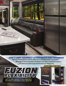 2018 Keystone RV Fuzion Brochure page 5