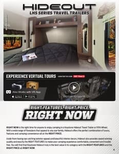 2018 Keystone RV Hideout Western Edition Brochure page 9