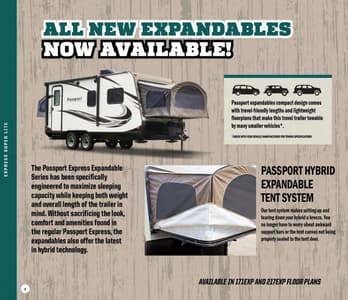 2018 Keystone RV Passport Brochure page 4