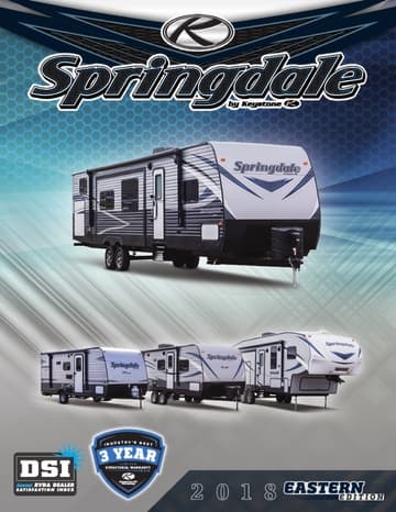 2018 Keystone RV Springdale Eastern Edition Brochure