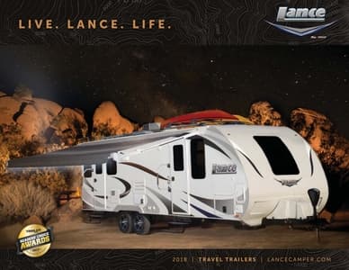 2018 Lance Travel Trailers Brochure page 1