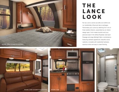 2018 Lance Travel Trailers Brochure page 5