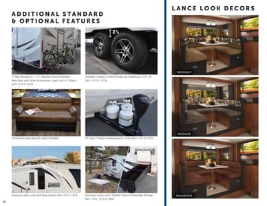 2018 Lance Travel Trailers Brochure page 10