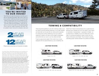 2018 Lance Travel Trailers Brochure page 15
