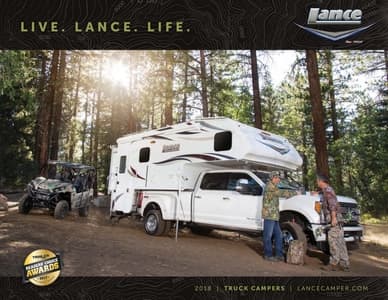 2018 Lance Truck Campers Brochure page 1
