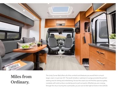 2018 Leisure Travel Vans Unity Brochure page 9