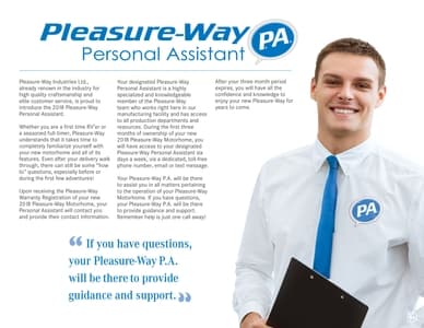2018 Pleasure-Way Full Line Brochure page 49