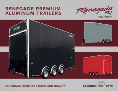 2018 Renegade Aluminum Trailers Brochure page 1