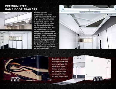 2018 Renegade Premium Steel Frp Trailers Brochure page 2