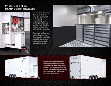 2018 Renegade Premium Steel Frp Trailers Brochure page 4