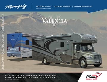 2018 Renegade RV Valencia Brochure