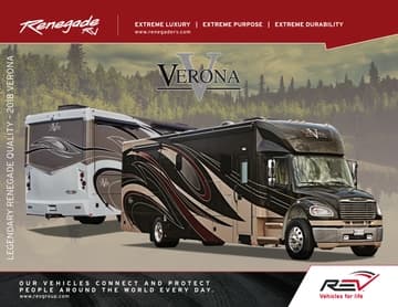 2018 Renegade RV Verona Brochure