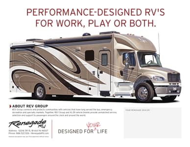 2018 Renegade RV Verona Brochure page 8