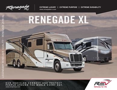 2018 Renegade RV XL Brochure page 1