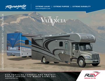 2018 Renegade Valencia Brochure