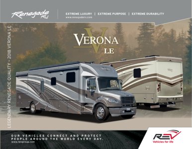 2018 Renegade Verona LE Brochure page 1