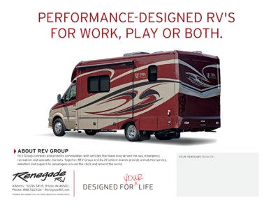 2018 Renegade Vienna Brochure page 8