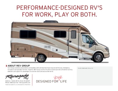 2018 Renegade Villagio Brochure page 8