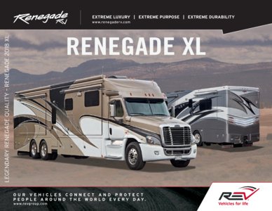 2018 Renegade XL Brochure page 1