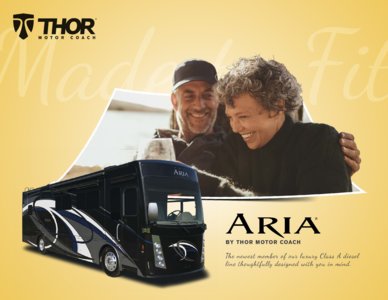 2018 Thor Aria Brochure page 1