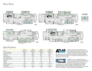 2018 Thor Aria Brochure page 2