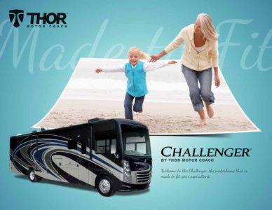 2018 Thor Challenger Brochure page 1