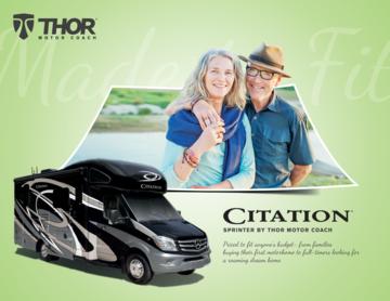 2018 Thor Citation Sprinter Brochure