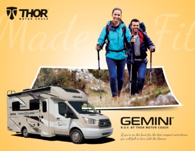 2018 Thor Gemini Brochure page 1