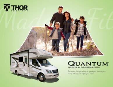2018 Thor Quantum Sprinter Brochure page 1
