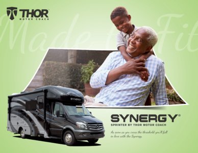 2018 Thor Synergy Sprinter Brochure page 1