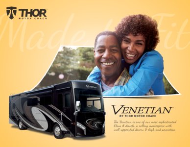 2018 Thor Venetian Brochure page 1