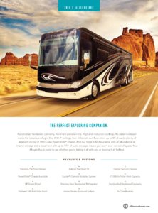 2018 Tiffin Allegro Bus Brochure page 3