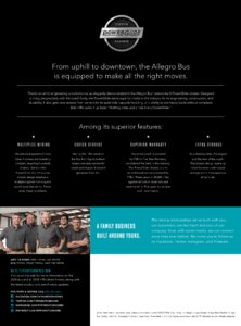 2018 Tiffin Allegro Bus Brochure page 12