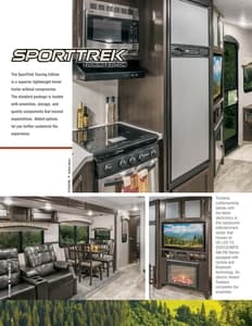 2018 Venture RV Sporttrek Touring Edition Brochure page 2