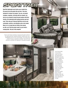 2018 Venture RV Sporttrek Brochure page 2