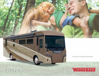 2018 Winnebago Forza Brochure page 1